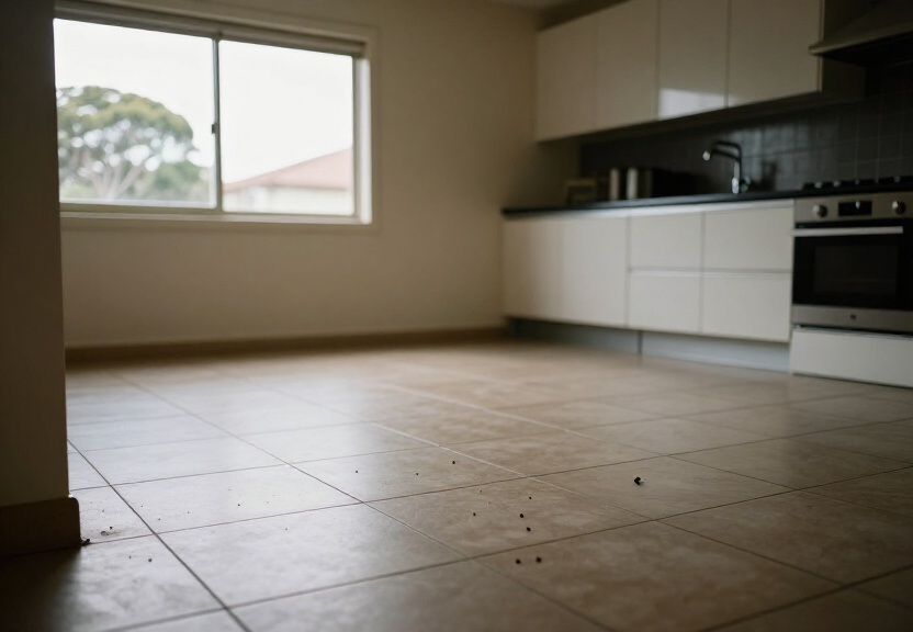 Cockroach-free kitchen in Hebersham after treatment